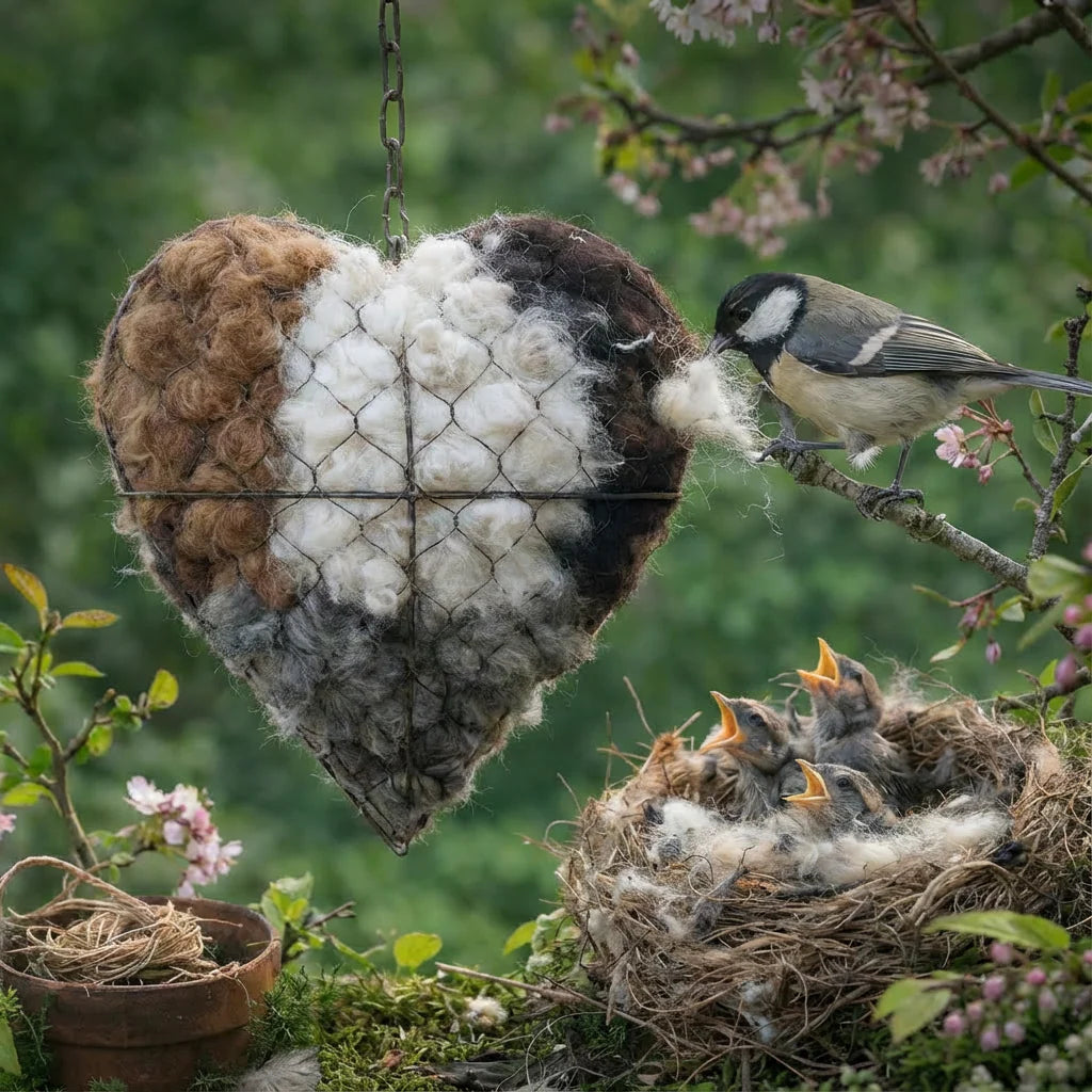 Gloomly™ Bird Nesting Heart