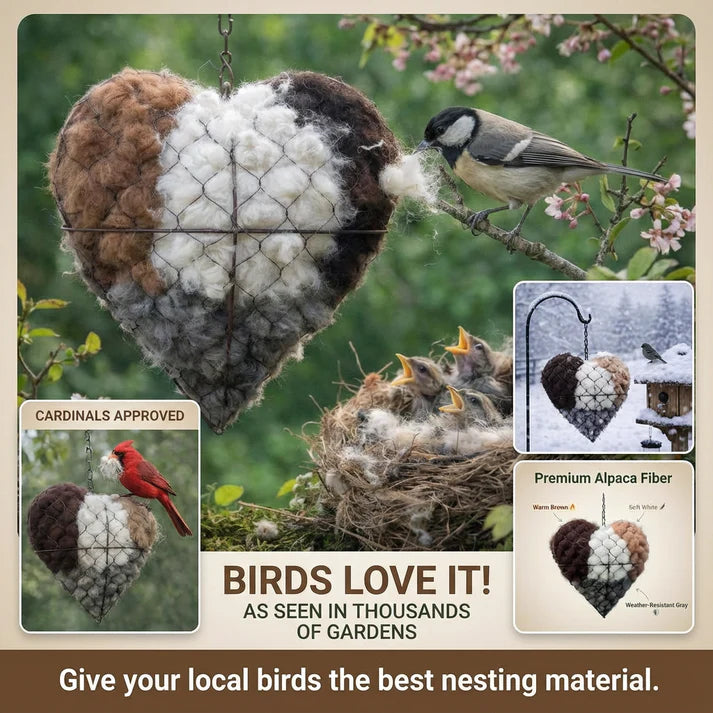 Gloomly™ Bird Nesting Heart