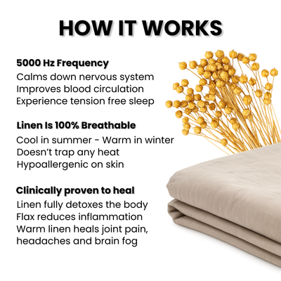 Natural European 100% Linen Sheets