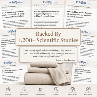 Natural European 100% Linen Sheets
