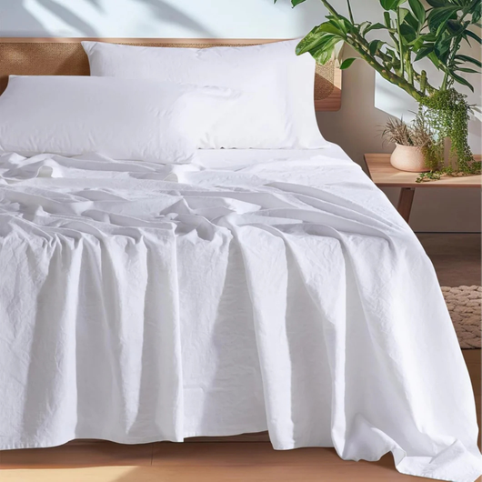 Natural European 100% Linen Sheets
