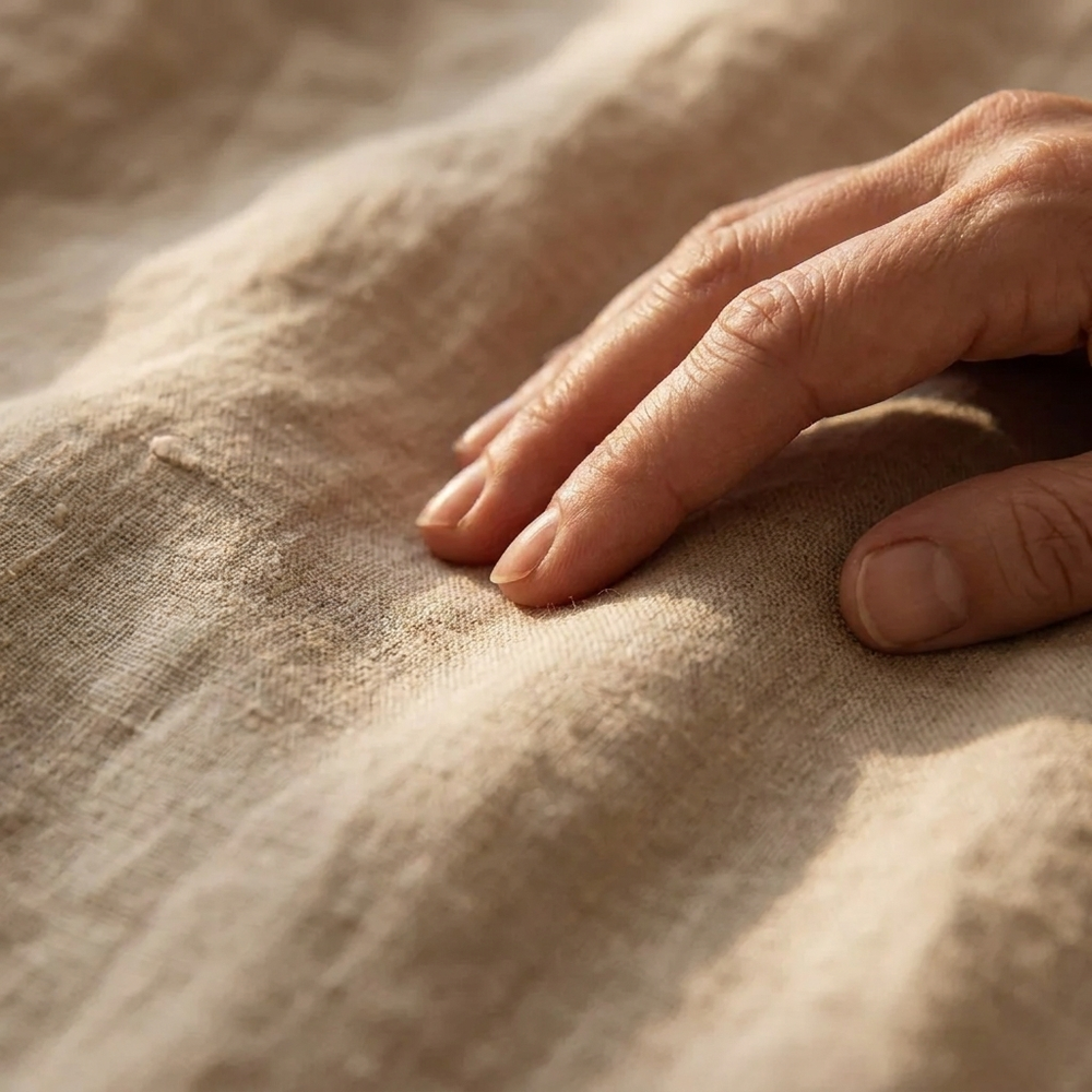 1. Your Sheets Were Made in a Factory.Real Linen Starts in a Field.